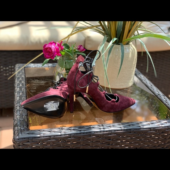 Barney’s New York lace up pumps - Picture 3 of 8